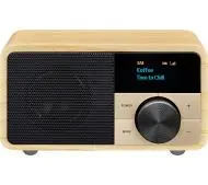Sangean GENUINE MINI dab+ DDR-7 Radio FM DAB+ Bluetooth Orzech