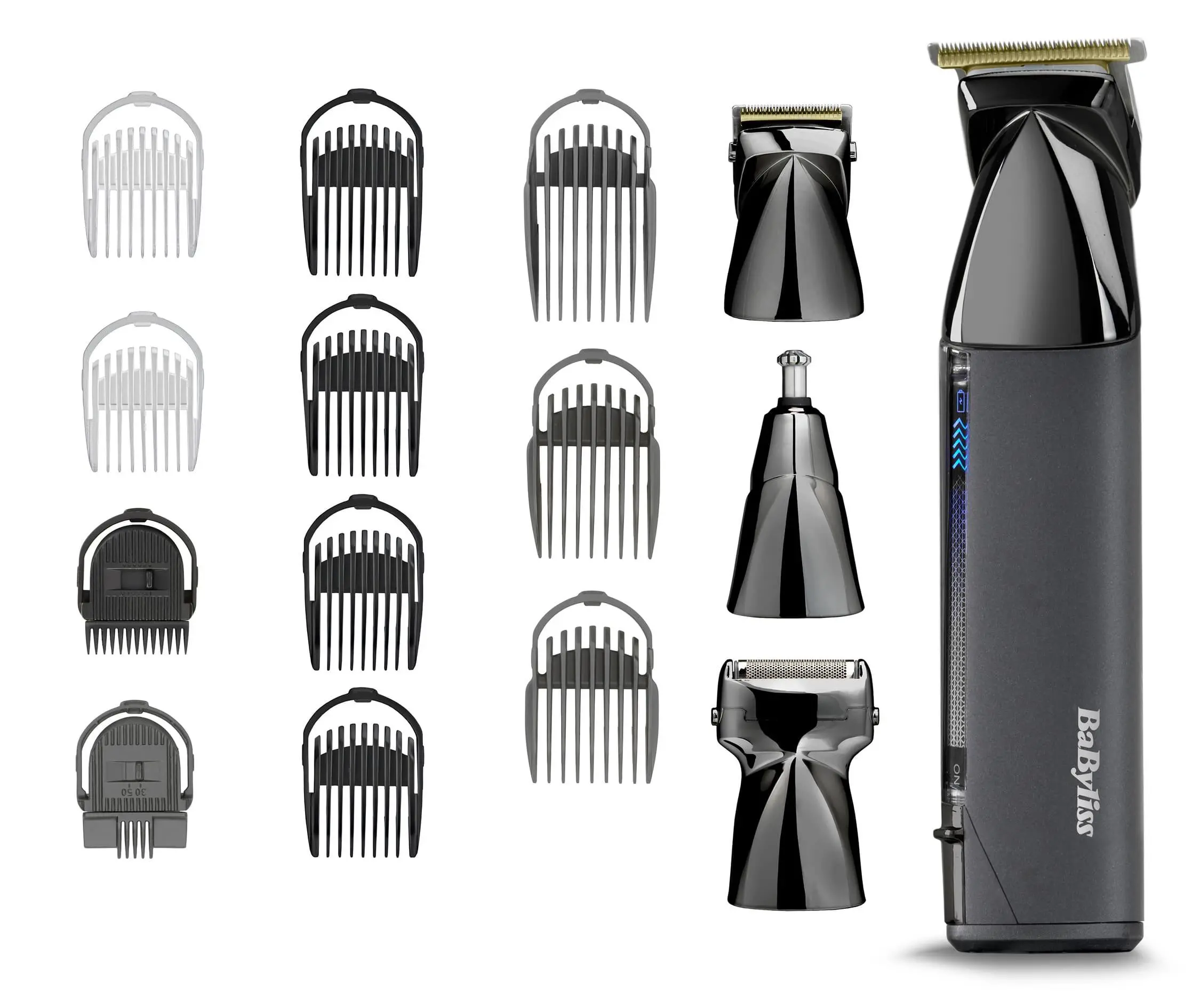 BaByliss Super-X Metal Black Edition MT991E 15 nasadek 300min