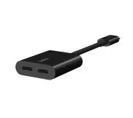 Belkin F7U081BTBLK USB-C ładowanie + audio
