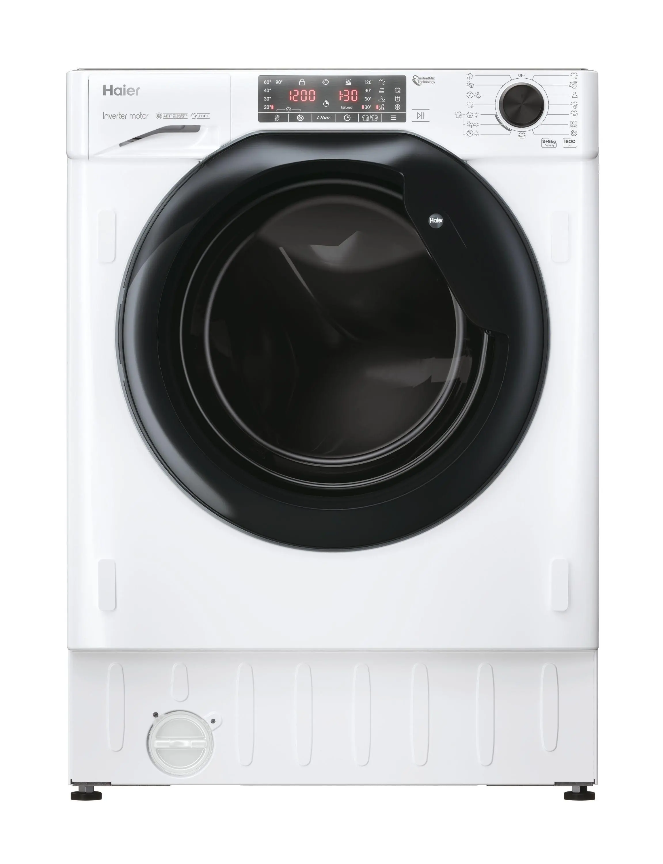 Haier HWDQ90B416FWB-S 9kg/5kg