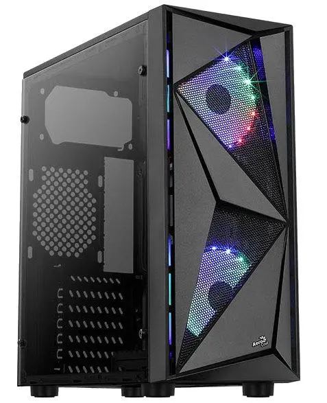 Aerocool Glider Cosmo-A-BK-v2 FRGB Czarny