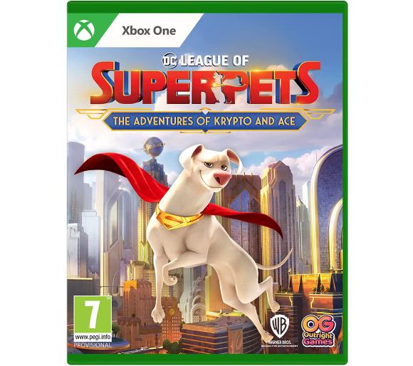 gra DC LIGA SUPERPETS: Przygody Krypto i Asa Gra na Xbox One (Kompatybilna z Xbox Series X)