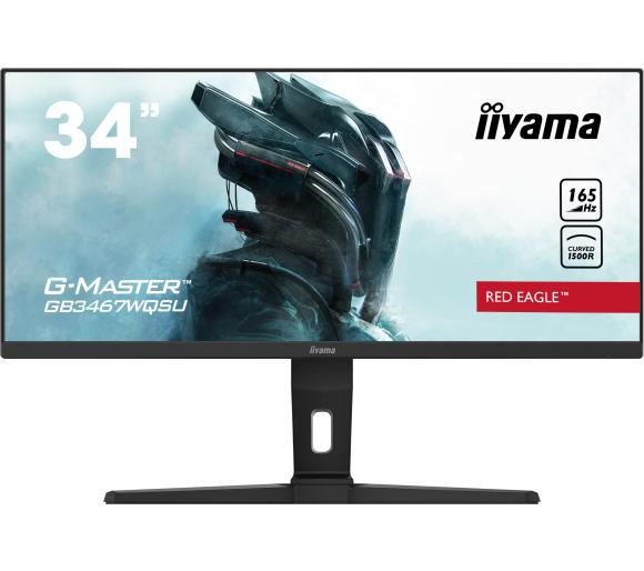 monitor LED iiyama G-Master Red Eagle GB3467WQSU-B1 0,4ms 165Hz