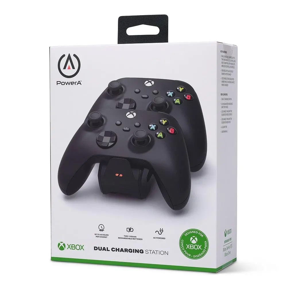 PowerA PowerA Dual Charging Station Xbox Czarny