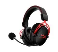 HyperX Cloud Alpha Wireless Nauszne Czarno-czerwony