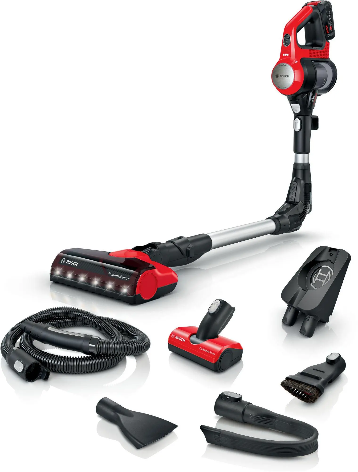 Bosch Unlimited Serie 7 ProAnimal BCS711PET 40min Wymienny akumulator Mini elektroszczotka