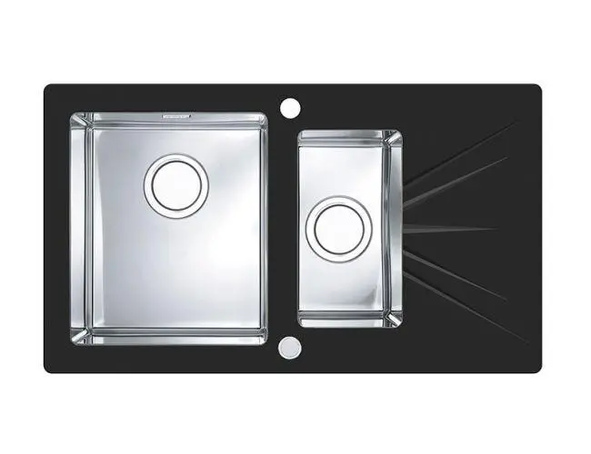 Alveus Karat Up 20 1123806 Komora z lewej strony Stalowy Czarny/Stalowy