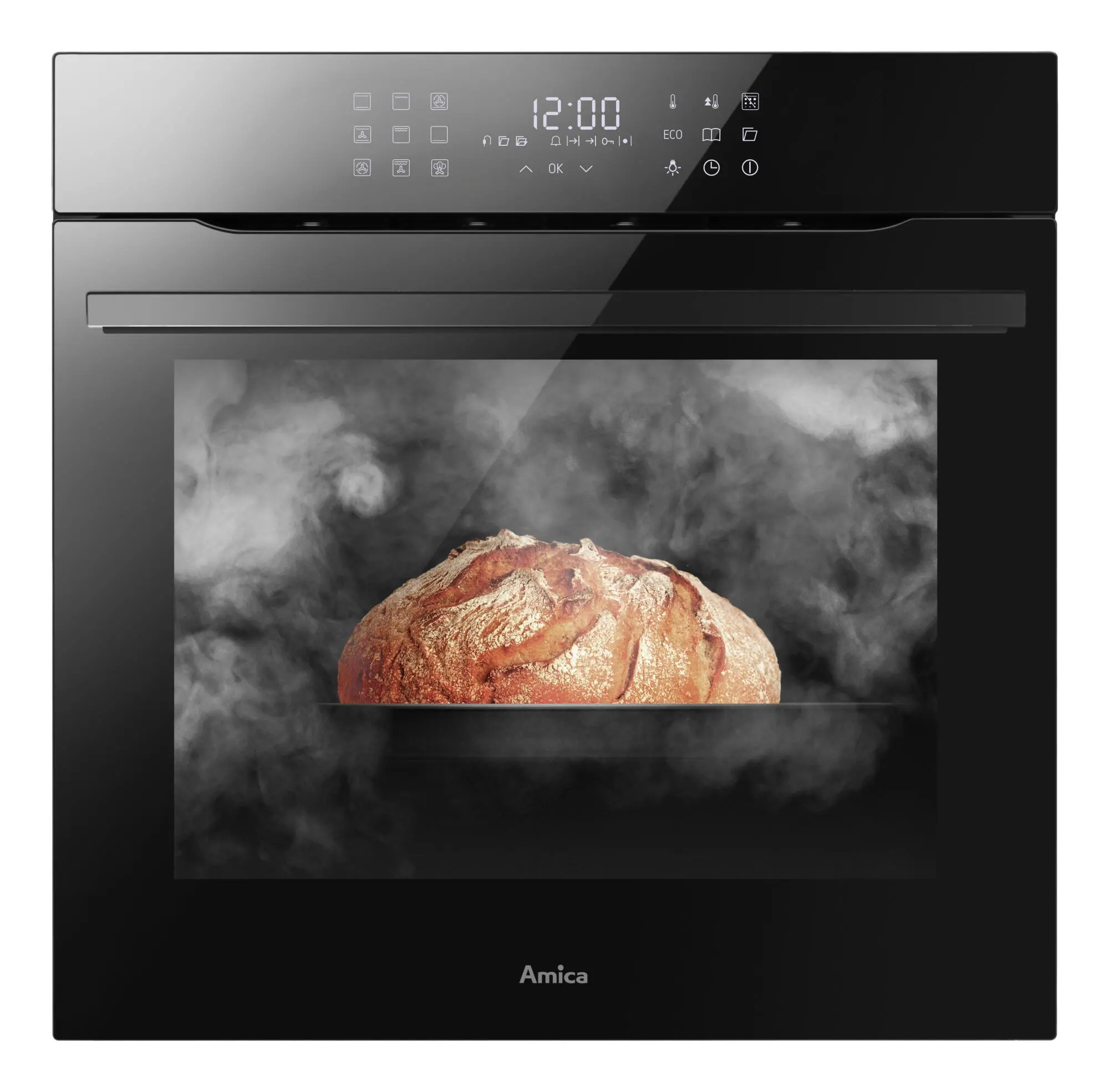 Amica ED97599BA+ X-Type Steam PO Termoobieg Termosonda Czarny