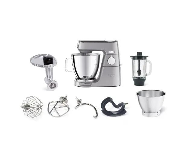Kenwood KVL85.224SI Z wbudowaną wagą Cyfrowo sterowanym silnikiem Z dwiema misami