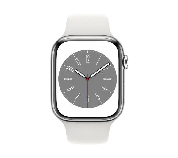 Apple Watch Series 8 GPS + Cellular 45mm koperta ze stali nierdzewnej