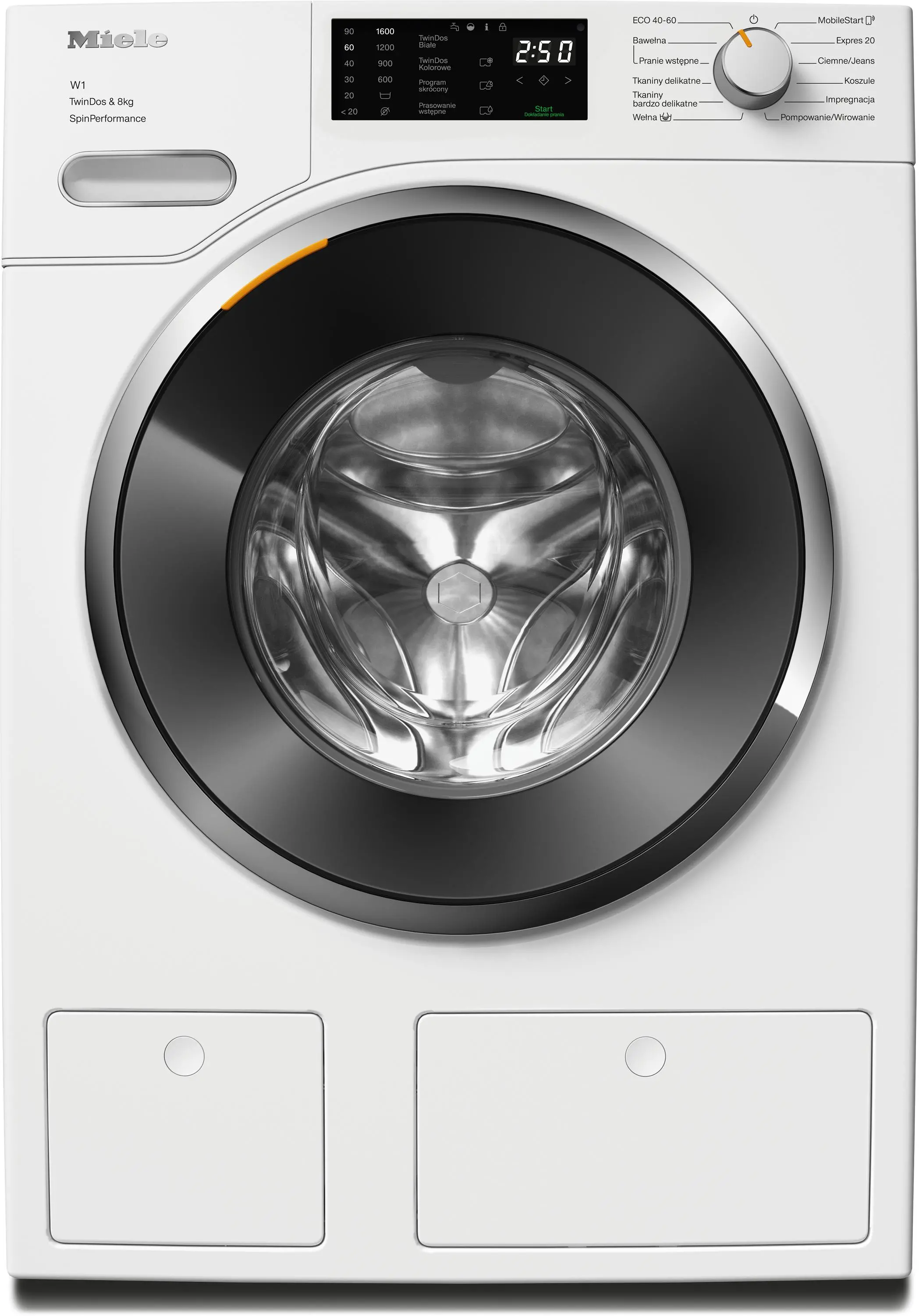 Miele WWF664 WCS 8kg 1600obr/min Zdalne sterowanie