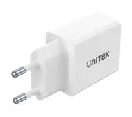 Unitek 2x USB-A 12 W Biały