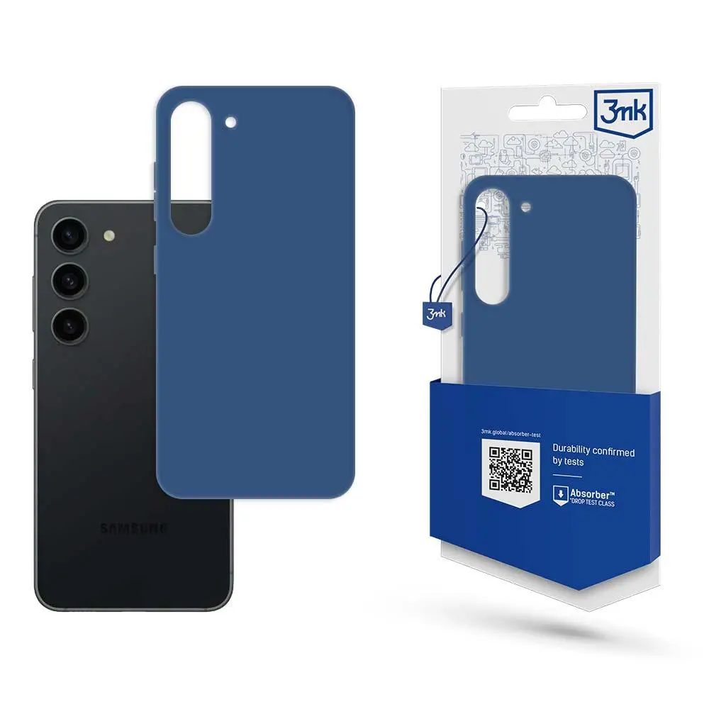 3mk Matt Case do Samsung Galaxy S23+ blueberry