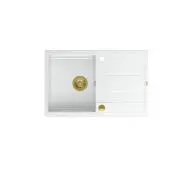 Quadron HB8203U1-G1 P2O Morgan 111 Granitowy Biały/Złoty