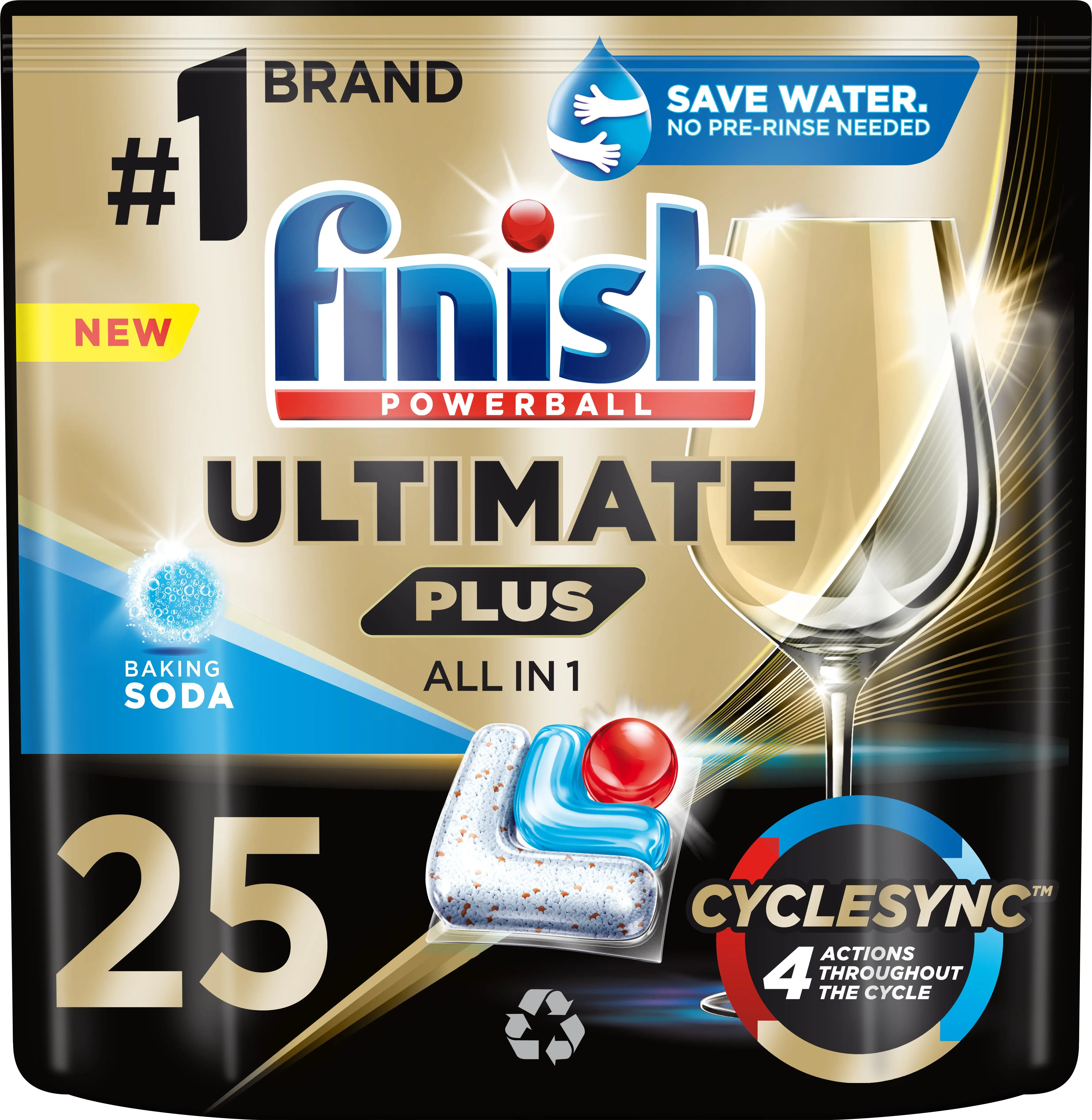 Finish Ultimate Plus All in 1 25szt.