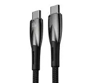 Baseus USB-C Glimmer 100W 1m Czarny