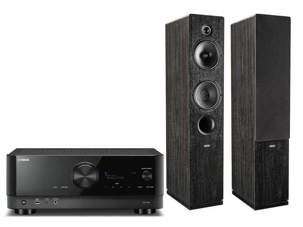 Yamaha MusicCast RX-V6A Czarny, Indiana Line Tesi 561 Czarny