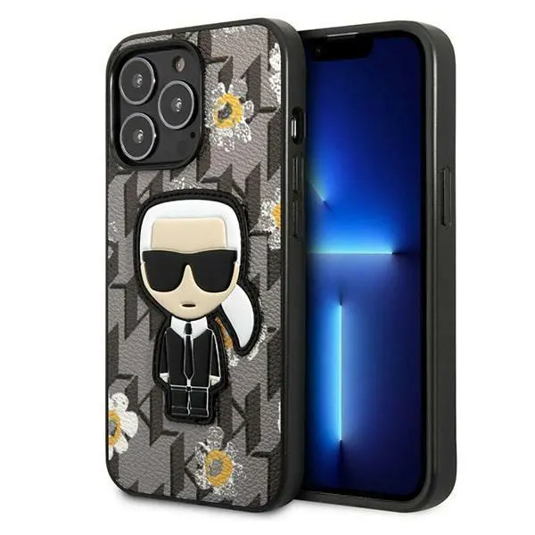 Karl Lagerfeld Flower Ikonik Karl KLHCP13LPMNFIK1 do iPhone 13 Pro / 13