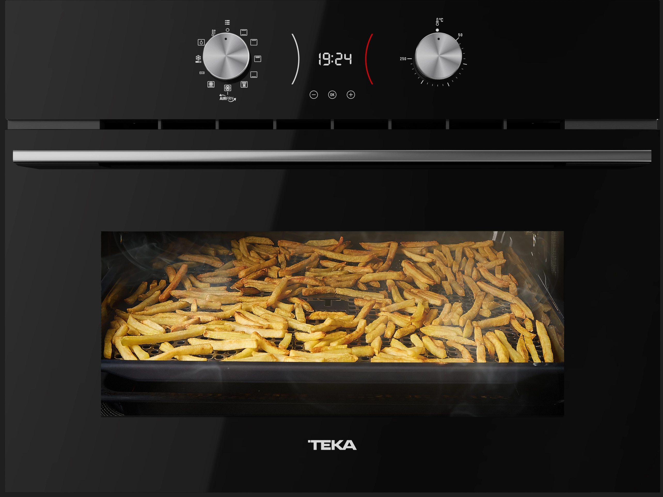 Teka Maestro HLC 8406 BK Termoobieg AirFry Czarne szkło