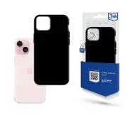 3mk Matt Case do iPhone 15 Czarny