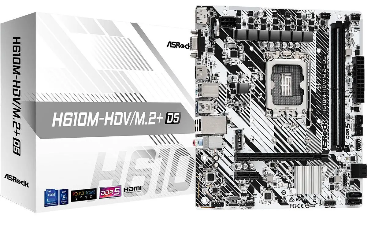 ASrock H610M-HDV/M.2+ D5 DDR5
