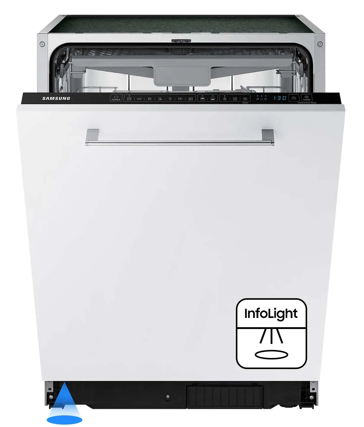 Samsung DW60CG550I00ET 60cm Automatyczne otwieranie drzwi Szuflada na sztućce Bez panelu