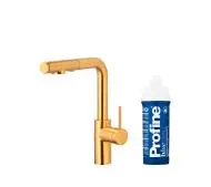 KFA Armatura Arura Duero Pure Basic Pull-Out 6623-113-31 Złoty Stal szlachetna