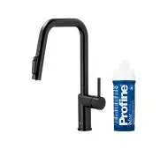 KFA Armatura Duero Pure Style Pull-Out 6623-313-81 Czarny Stal szlachetna