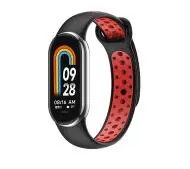 Beline do Mi Band 8 design Czarno-czerwony