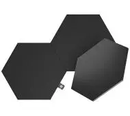 Nanoleaf Shapes Black Hexagons Expansion Pack 3szt