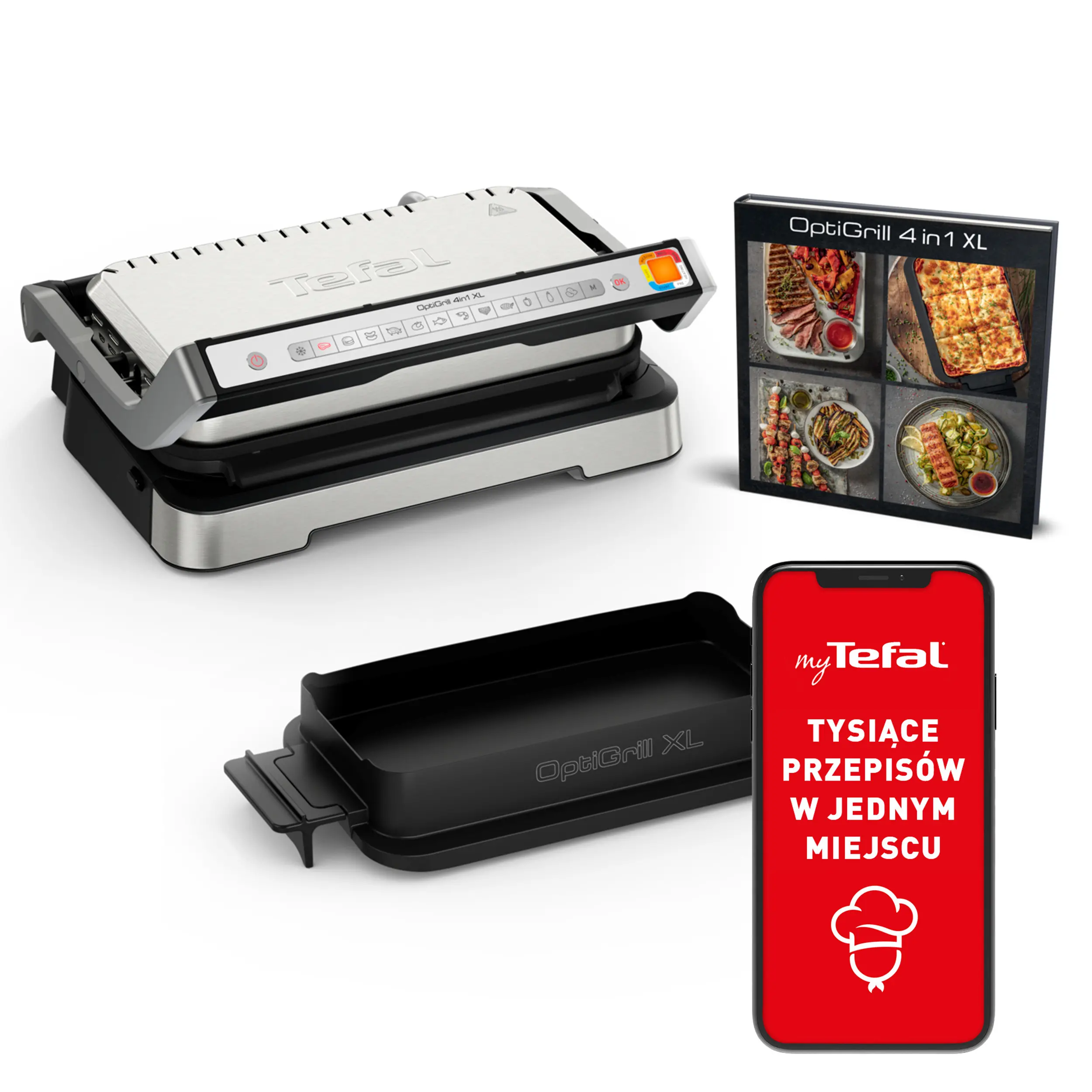 Tefal GC784D30 800cm2 Programy automatyczne