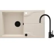 Deante Andante ZQNN5113 Beżowy + bateria Czarny