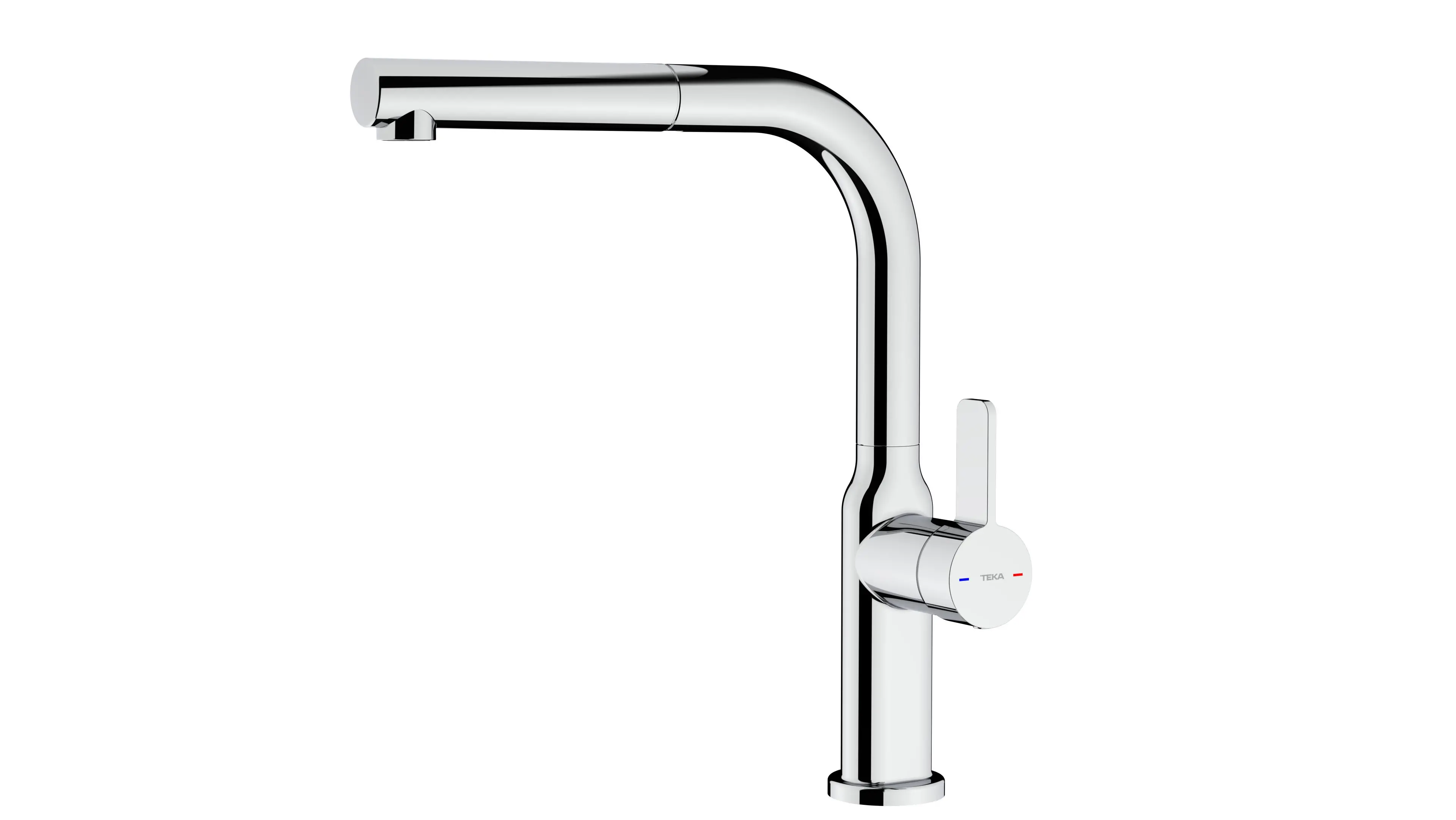Teka Oval 938 Chrom Mosiądz