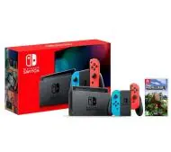 Nintendo Switch Joy-Con v2 Czerwono-niebieski + Minecraft