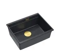 Quadron LOGAN 100 HQJ6045U8_PVDG1_U Granitowy Black diamond/Złoty