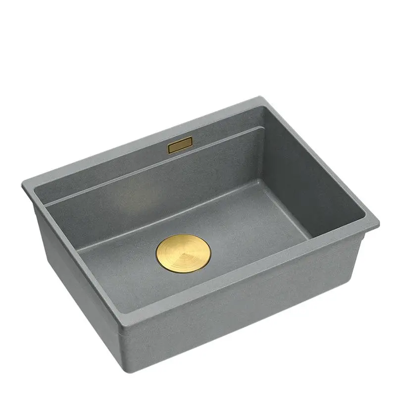 Quadron LOGAN 100 HQJ6045U5_PVDG1_U Granitowy Silver stone/Złoty