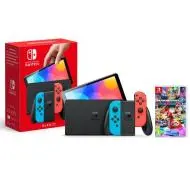 Nintendo Switch OLED Czerwono-niebieski + Mario Kart 8 Deluxe