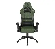 Cobra Draco CRF194 Gamingowy do 130kg Skóra ECO Zielono-czarny