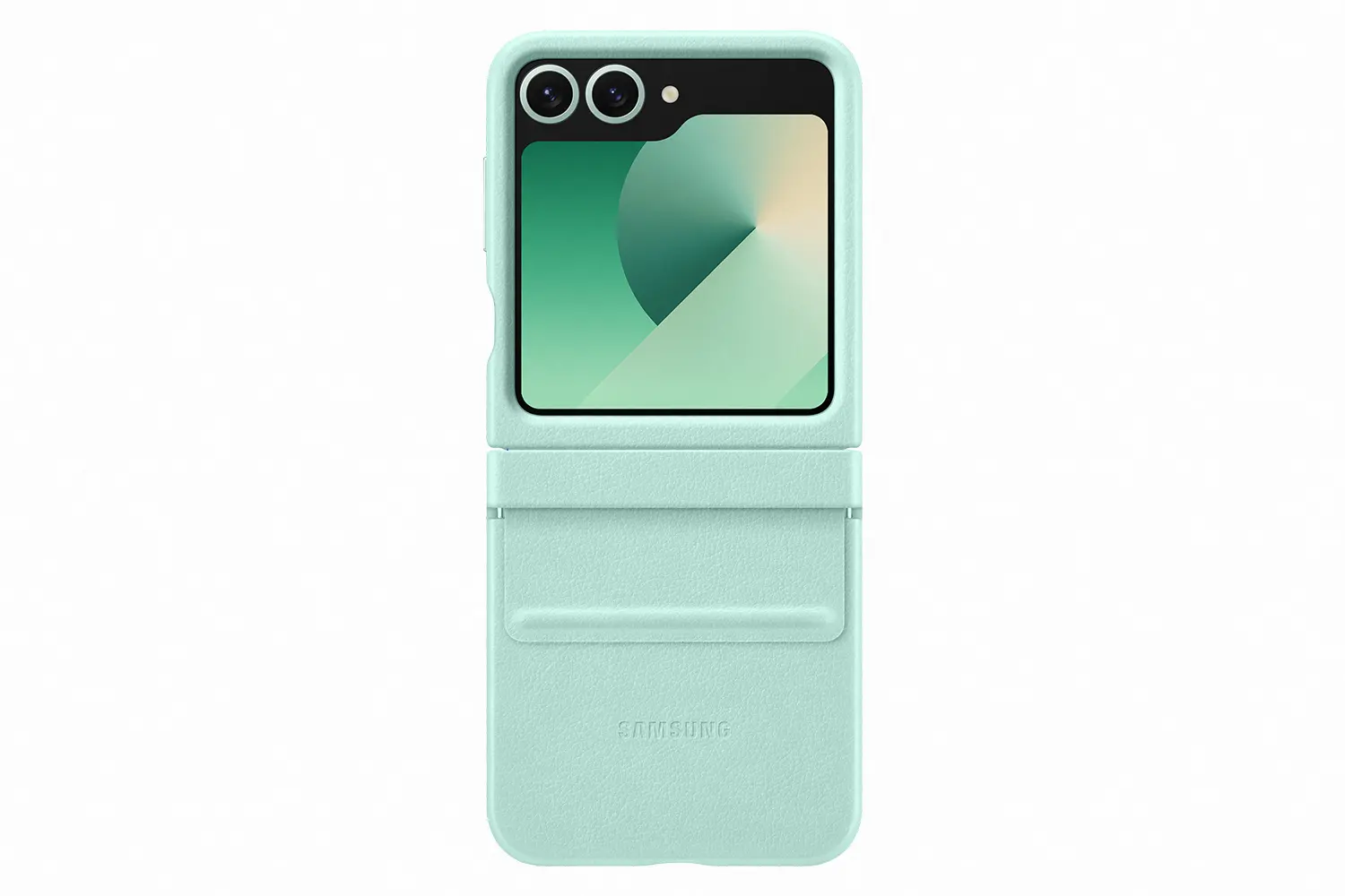 Samsung Vegan Leather Cover do Galaxy Z Flip 6 Miętowy