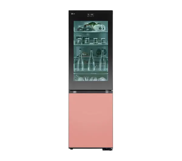 LG MoodUP InstaView GBG719MDNN Pełny No Frost 187cm Komora świeżości Zdalne sterowanie Zmienny kolor frontu