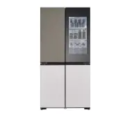 LG MoodUP InstaView GMV960NNME Pełny No Frost 186,5cm Zdalne sterowanie Zmienny kolor frontu