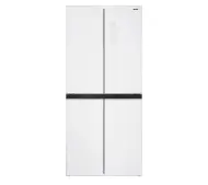 MPM 434-SBF-08 Pełny No Frost 180cm Komora świeżości Białe szkło