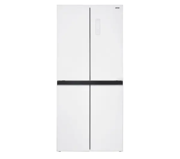 MPM 434-SBF-08 Pełny No Frost 180cm Komora świeżości Białe szkło
