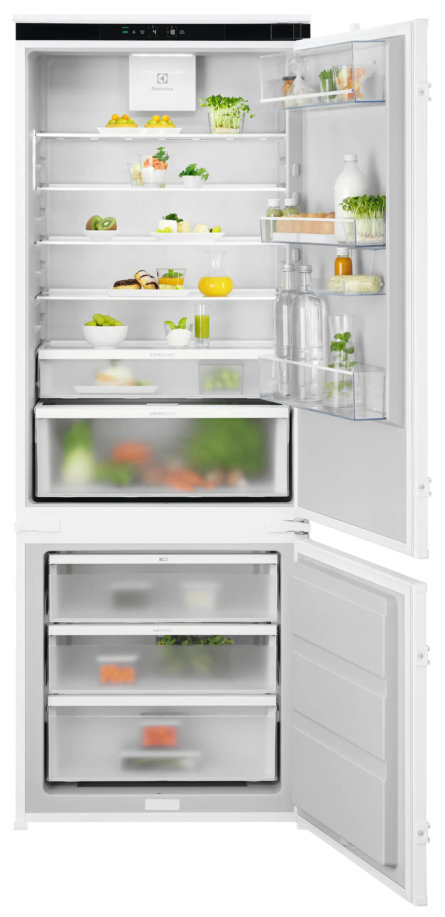 Electrolux 700 E7TNGE75S Zamrażarka No Frost 188,4cm Szuflada z kontrolą wilgotności