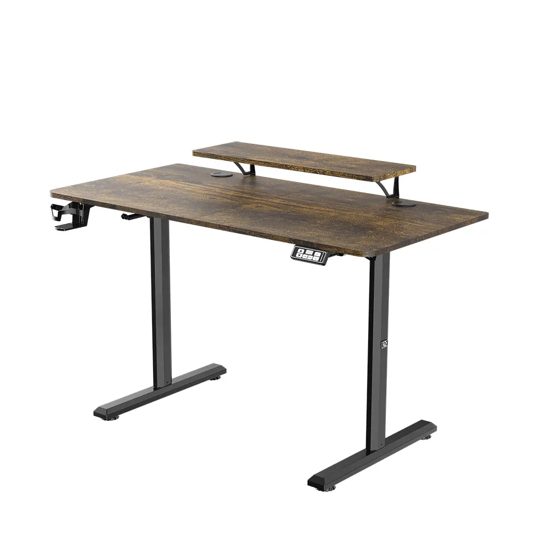 Ultradesk HIGHLANDER 120cm Regulacja wysokości Brązowy