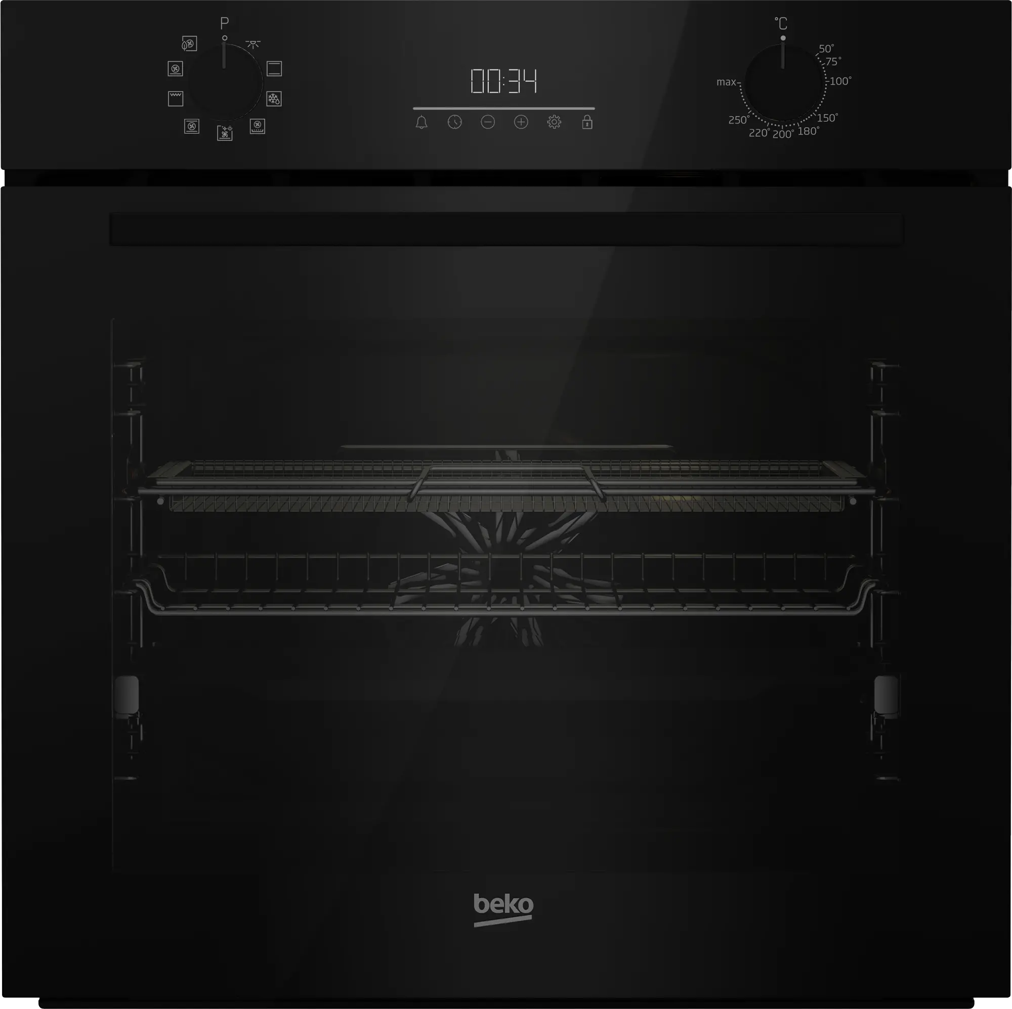 Beko BCBIMA17300KSB b300 Termoobieg AirFry Czarny