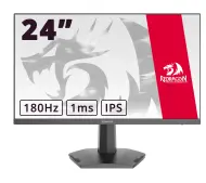 Redragon AZUR II GM24X5IPS 23.8"" Full HD IPS 180Hz 1ms MPRT Gamingowy
