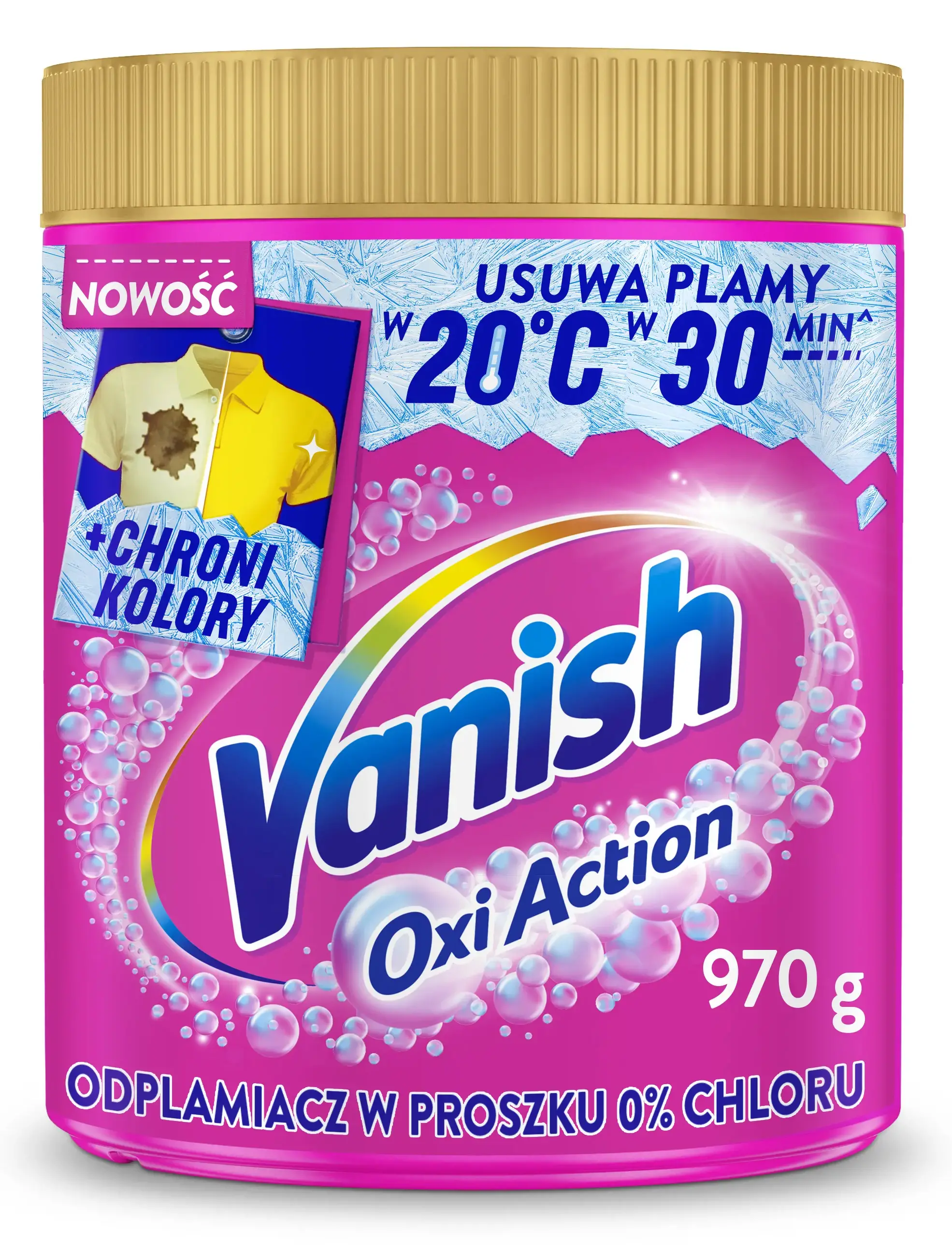 Vanish do prania kolorów 970g