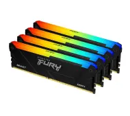 Kingston FURY Beast RGB DDR4 64GB (4 x 16GB) 3200 CL16 Czarny