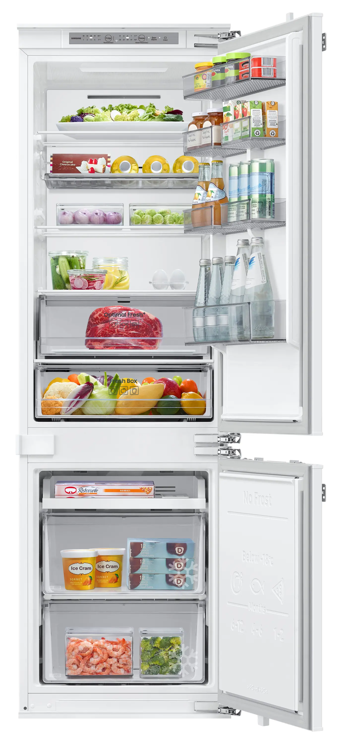 Samsung BRB70F26CEF0EO Pełny No Frost 177,5cm Komora świeżości Zdalne sterowanie